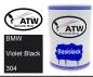 Preview: BMW, Violet Black, 304: 500ml Lackdose, von ATW Autoteile West.